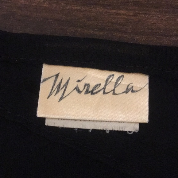 Mirella chiffon black wrap ballet skirt - Picture 3 of 4